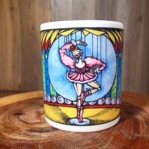 Kris Fisher coffee Mug Performance of a Lifetime Marionette Circus Clown Puppet